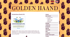 Desktop Screenshot of goldenhaand.nl